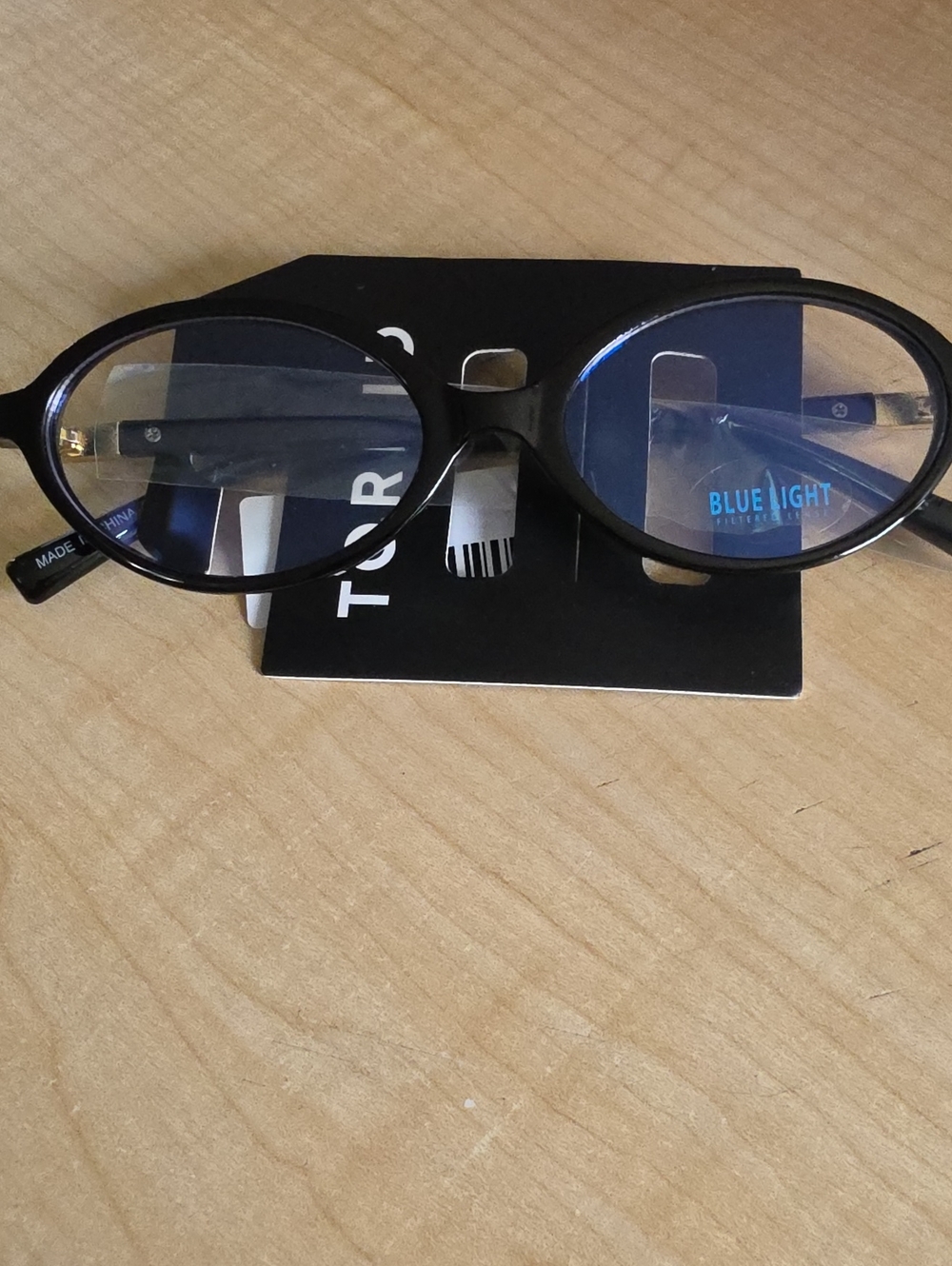 torrid Black Oval Blue Light Glasses